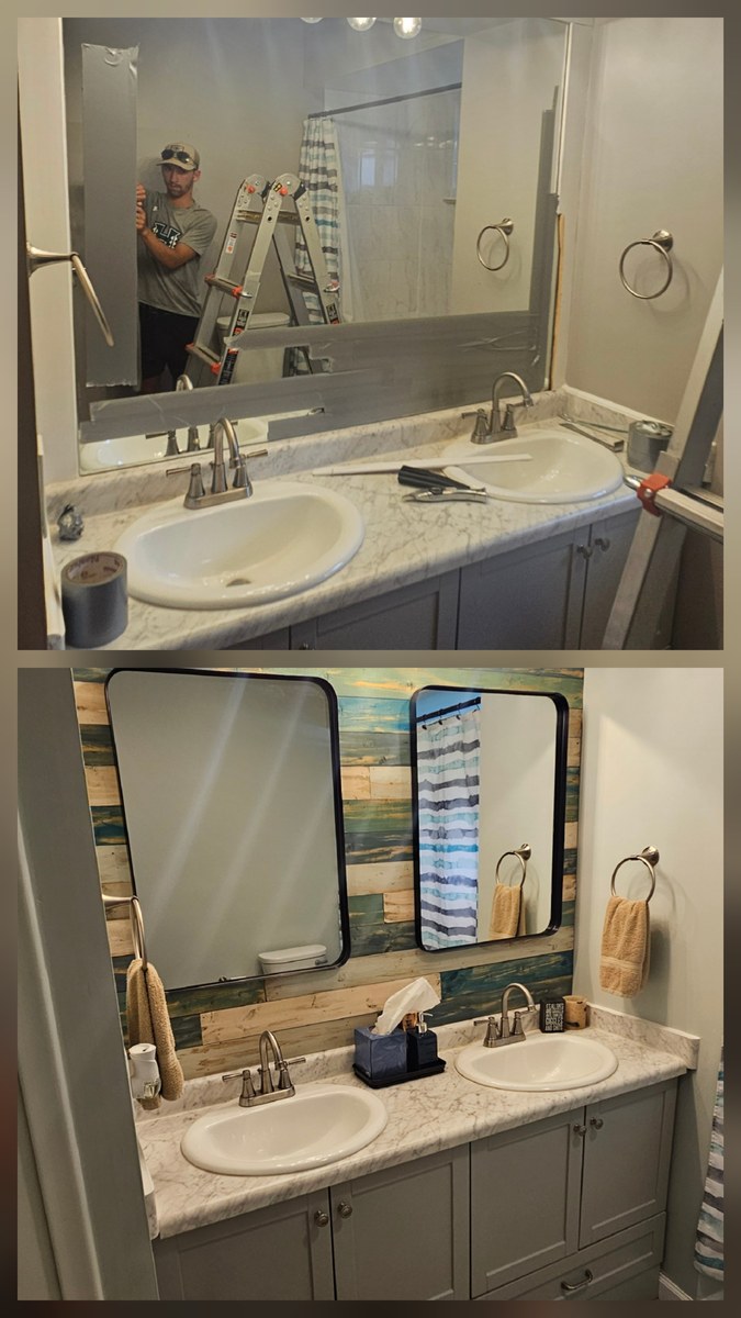 Bathroom Remodel Before and After