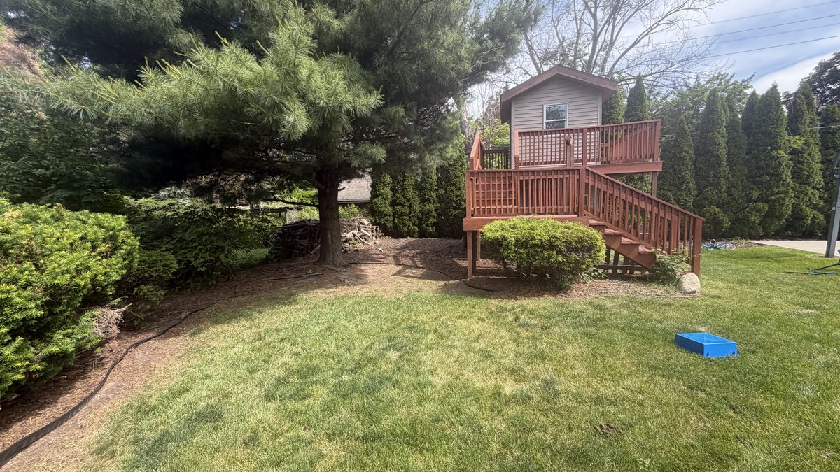 Lawn and Deck